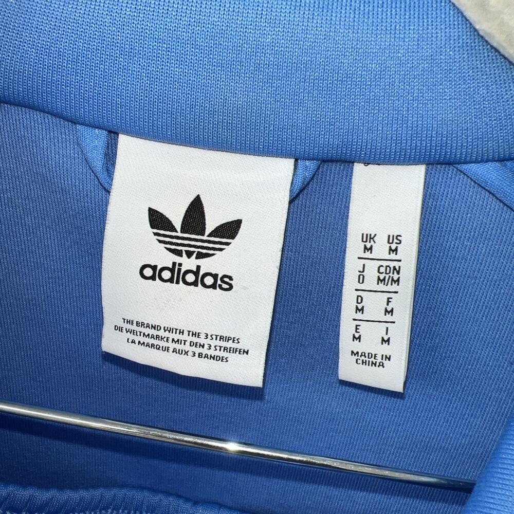 Adidas Mens Blue Pockets Windbreaker 2-Piece Track Suit Sz(see description) - Picture 3 of 7